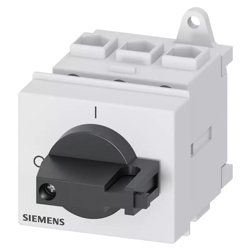 Siemens Switch Disconnector, 3 Pole, 32A Max Current, 32A Fuse Current, 3LD2230-0TK11 Siemens Switch Disconnector, 3 Pole, 32A Max Current, 32A Fuse Current, 3LD2230-0TK11