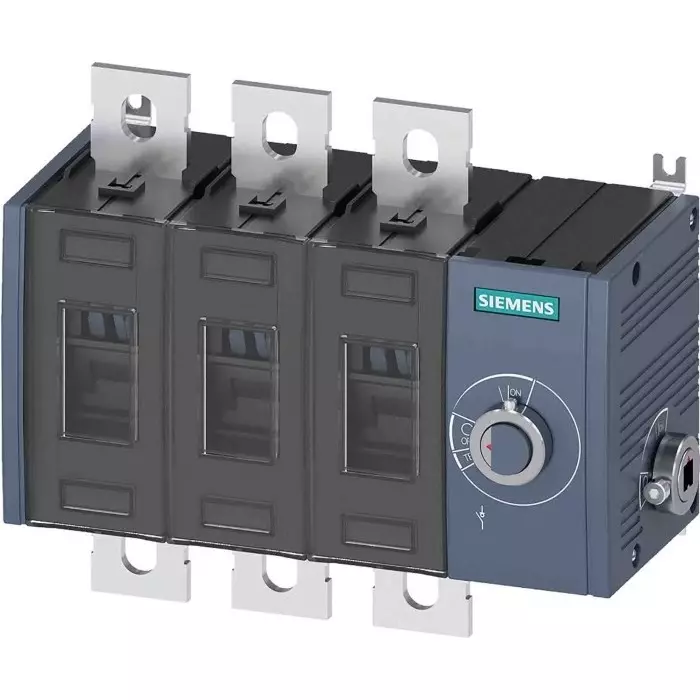 Siemens Switch Disconnector, 3 Pole, 250A Max Current, 250A Fuse Current, 3KD3834-0PE40-0 Siemens Switch Disconnector, 3 Pole, 250A Max Current, 250A Fuse Current, 3KD3834-0PE40-0