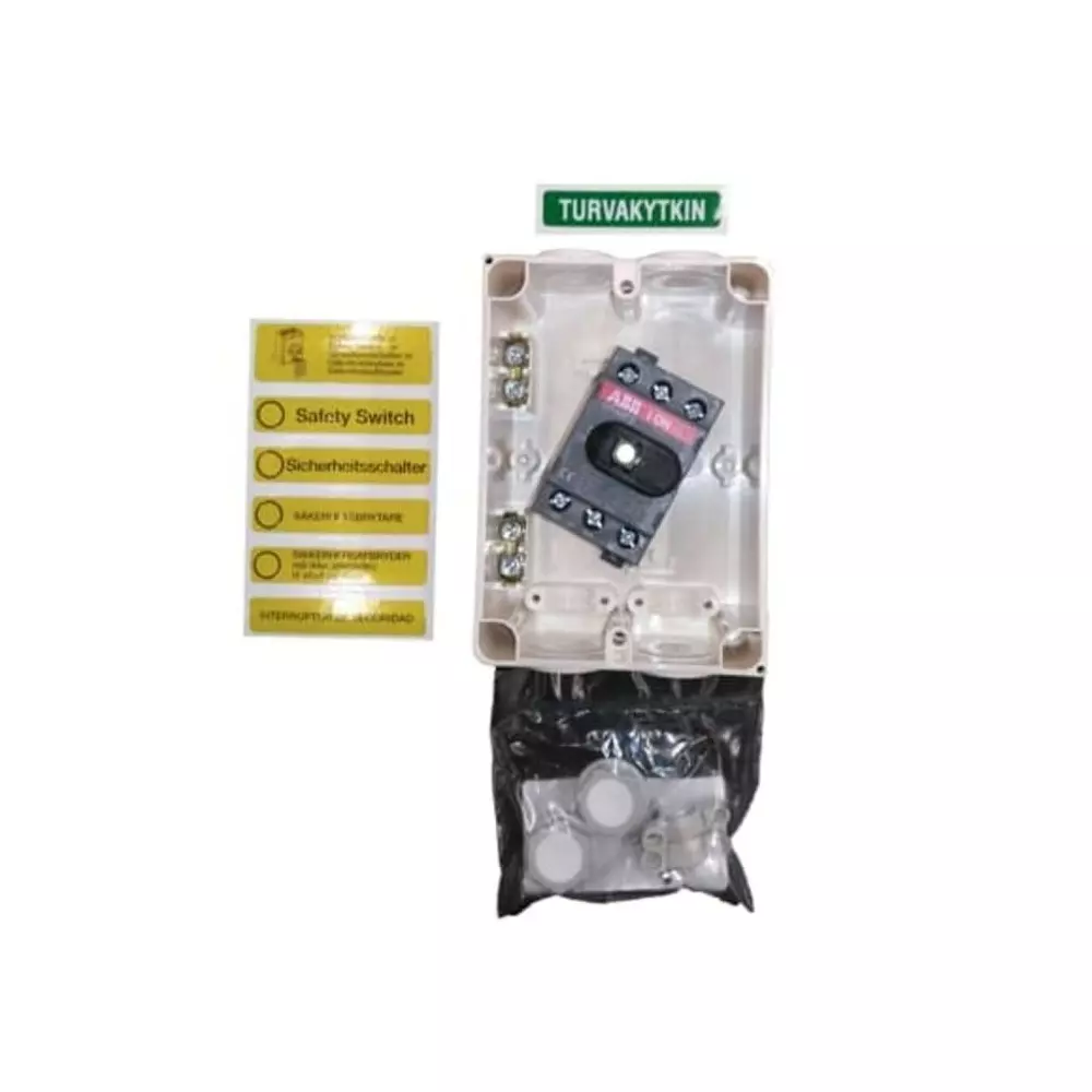 ABB Fuse Switch Disconnector, 3 Pole, 32A Fuse Current, 1SCA022432R1090 ABB Fuse Switch Disconnector, 3 Pole, 32A Fuse Current, 1SCA022432R1090