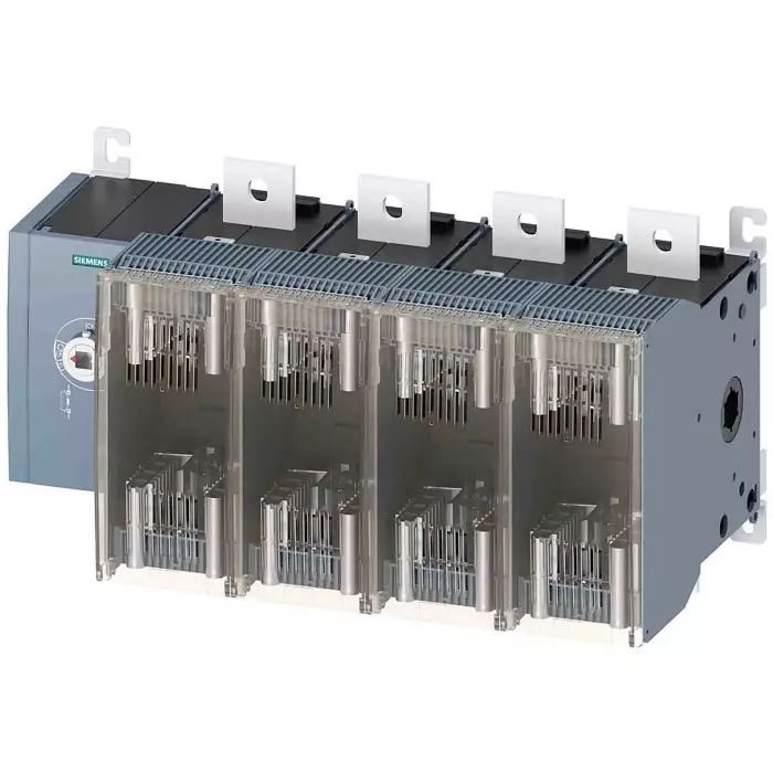 Siemens Fuse Switch Disconnector, 4 Pole, 800A Max Current, 3KF5480-0LF11 Siemens Fuse Switch Disconnector, 4 Pole, 800A Max Current, 3KF5480-0LF11