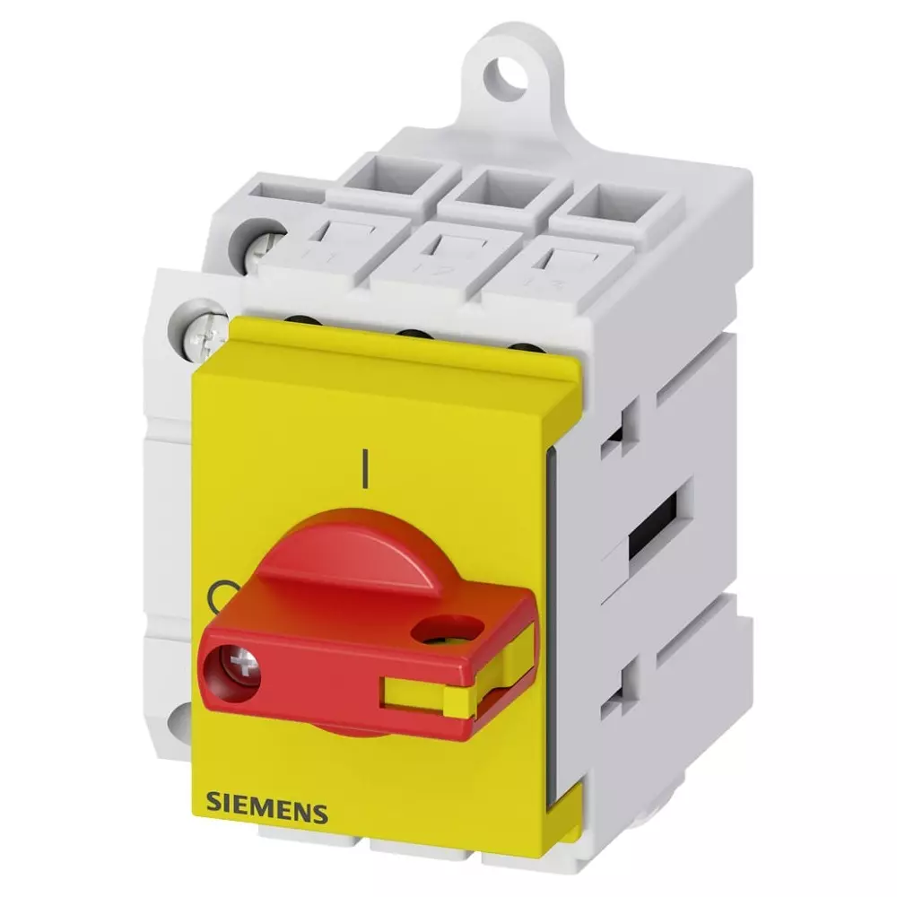 Siemens Switch Disconnector, 3 Pole, 25A Max Current, 25A Fuse Current, 3LD3130-1TK13 Siemens Switch Disconnector, 3 Pole, 25A Max Current, 25A Fuse Current, 3LD3130-1TK13