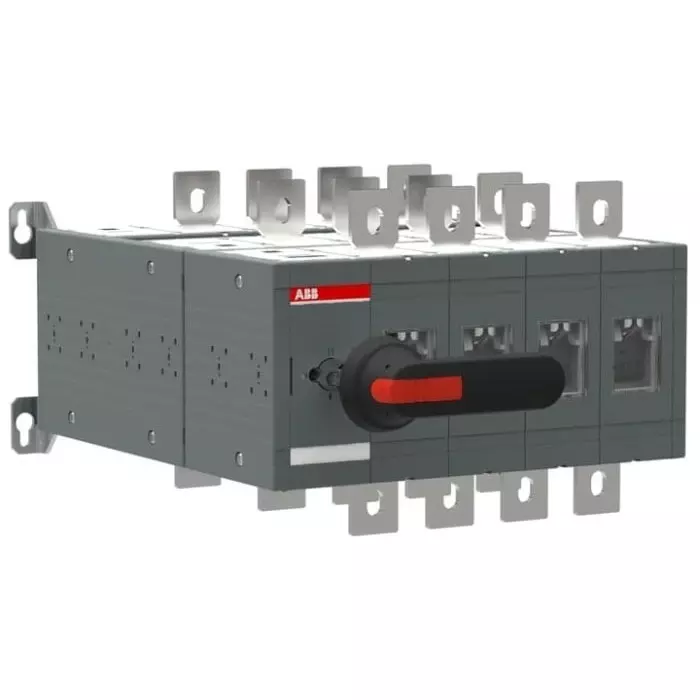 ABB Switch Disconnector, 4 Pole, 630A Max Current, 630A Fuse Current, 1SCA123592R1001 ABB Switch Disconnector, 4 Pole, 630A Max Current, 630A Fuse Current, 1SCA123592R1001