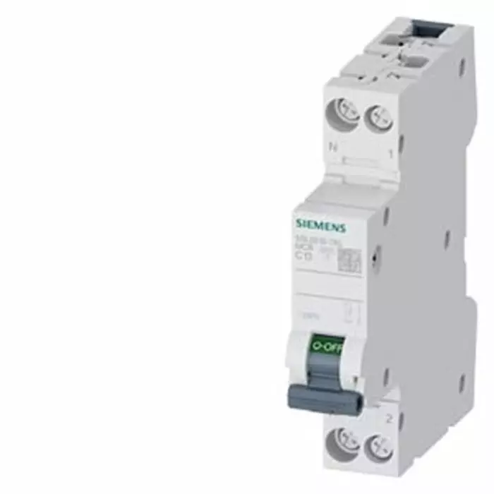 Siemens SENTRON 5SL60 MCB, 1P + N, 13A Curve C, 230V AC, 60V DC, 6 kA Breaking Capacity, 5SL6013-7KL Siemens SENTRON 5SL60 MCB, 1P + N, 13A Curve C, 230V AC, 60V DC, 6 kA Breaking Capacity, 5SL6013-7KL