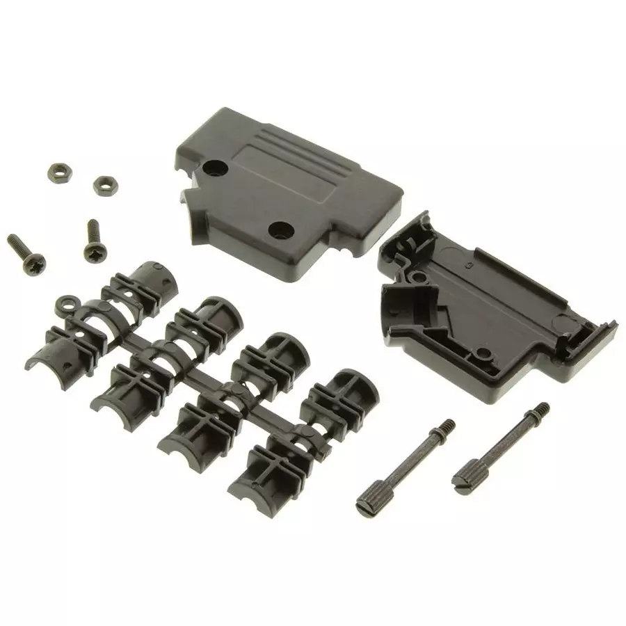 MH CONNECTORS BACKSHELL, D, 45DEG, 25WAY, MHD45PPK25-K MH CONNECTORS BACKSHELL, D, 45DEG, 25WAY, MHD45PPK25-K