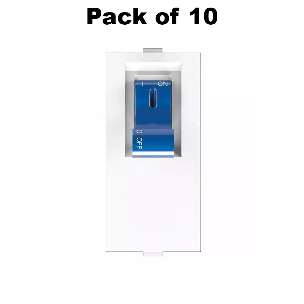 Buy k9-trip-switch-single-pole-1-module-10-amp-white-9048-10a-pack-of-10 K9 Trip Switch Single Pole 1 Module 10 Amp White, 9048-10A (Pack of 10)