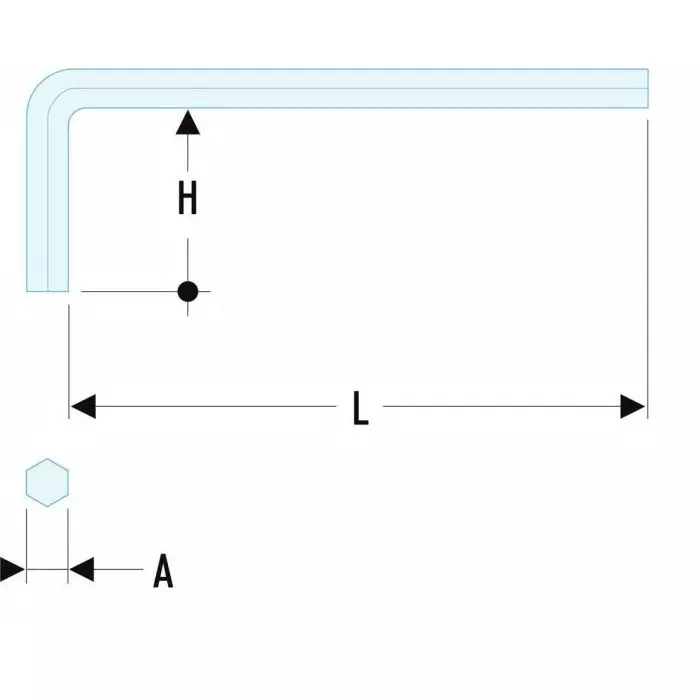 Best facom-l-shape-metric-hex-key-19mm-82h19 Facom L Shape Metric Hex Key, 19mm, 82H.19