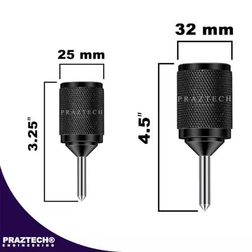 Buy praztech-universal-transfer-centre-aligner-punch-hardened-pin-for-diy-workshop-garage-w7-wu0u-2gw5-set-of-2 PRAZTECH Universal Transfer Centre Aligner Punch Hardened Pin for DIY, Workshop, Garage, W7-WU0U-2GW5 (Set of 2)