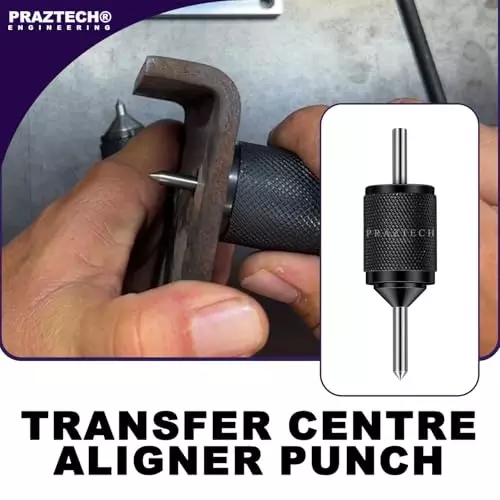Best praztech-universal-transfer-centre-aligner-punch-hardened-pin-for-diy-workshop-garage-w7-wu0u-2gw5-set-of-2 PRAZTECH Universal Transfer Centre Aligner Punch Hardened Pin for DIY, Workshop, Garage, W7-WU0U-2GW5 (Set of 2)