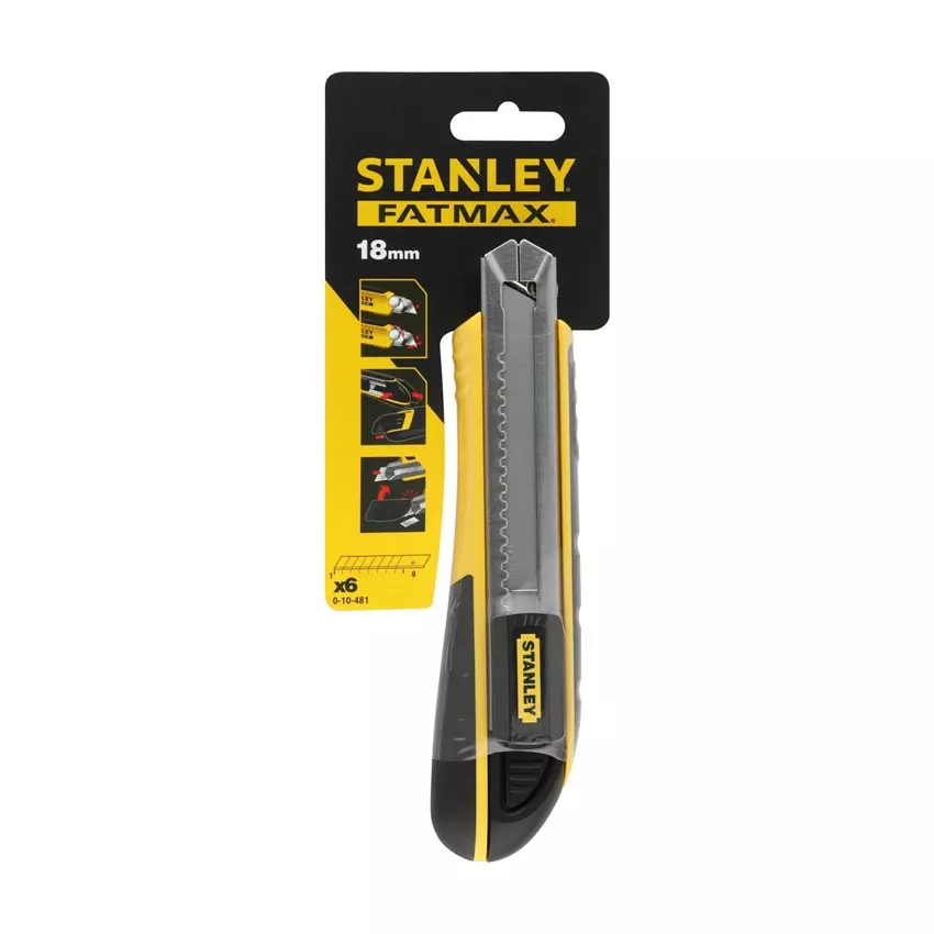 Best stanley-18-mm-snap-off-blades-0-10-481 STANLEY  18 mm Snap-Off Blades, 0-10-481