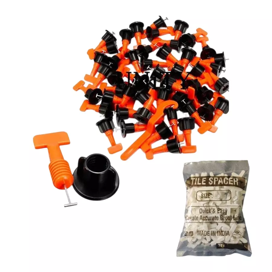 Buy generic-tile-leveling-system-spacer-2-mm-007-inch-post-level-non-magnetic-pvc-pack-of-150 GETANYWAY 50 Pcs Tile Leveling System Kit with Special Wrench & 100 Pcs Spacer 2 mm (0.07 inch) Post Level Non Magnetic PVC