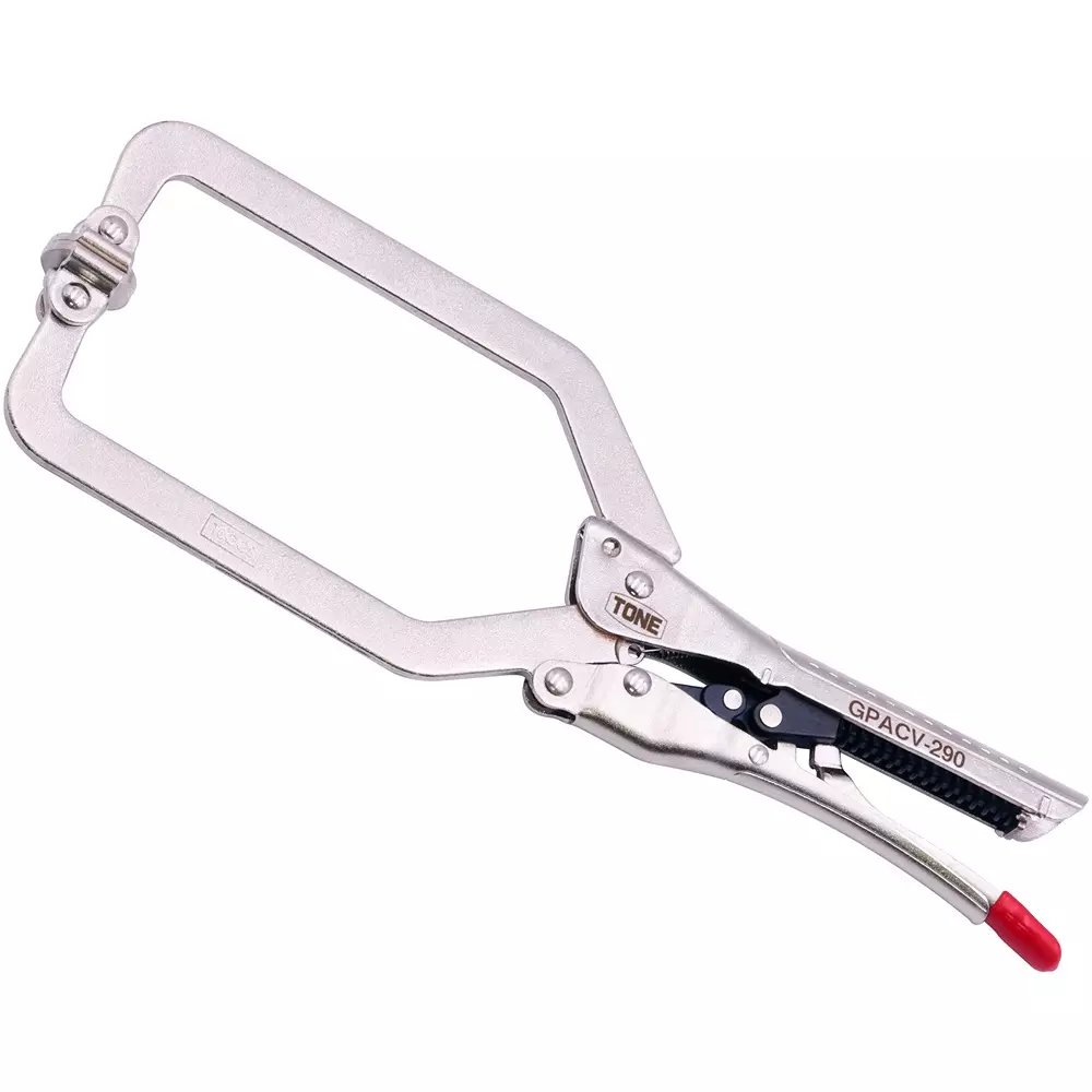 Buy tone-autogrip-pliers-c-type-swivel-112-mm-maximum-jaw-opening-gpacv-290 TONE Autogrip Pliers (C-Type Swivel) 112 mm Maximum Jaw Opening, GPACV-290