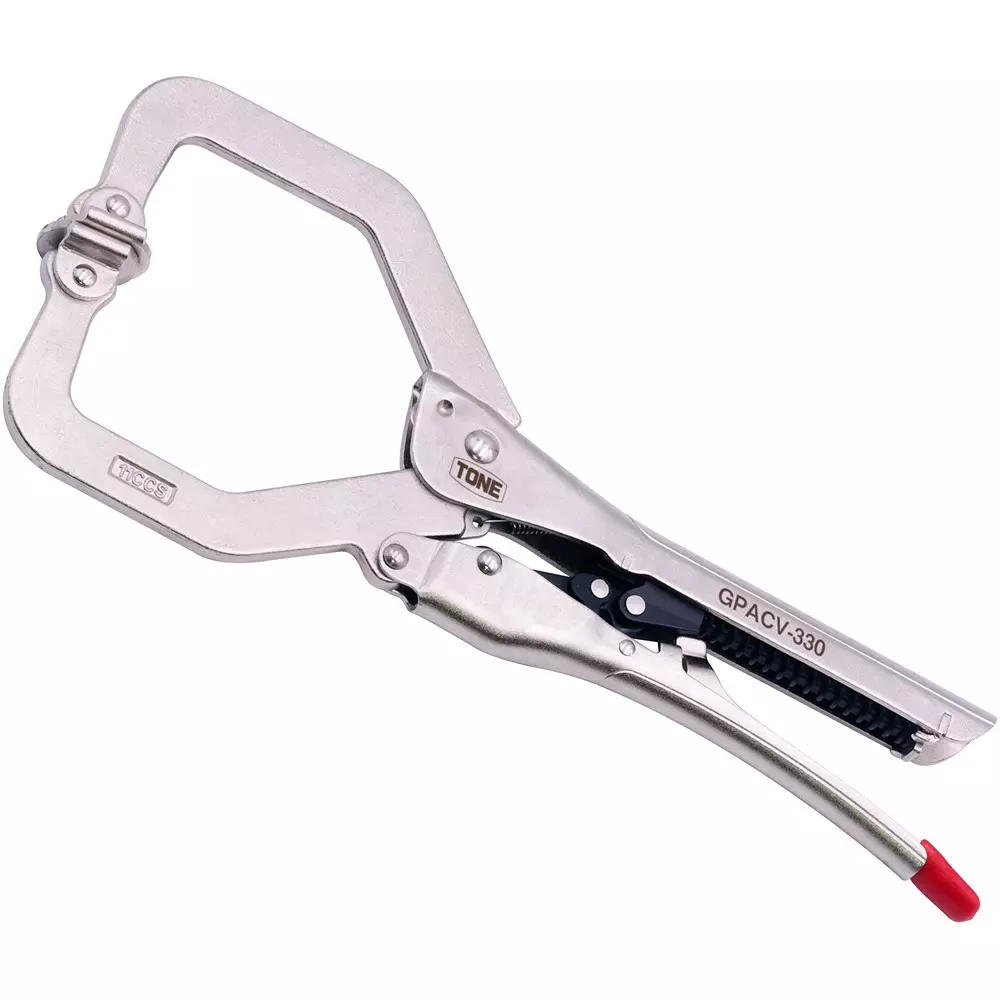 Buy tone-autogrip-pliers-c-type-swivel-86-mm-maximum-jaw-opening-gpacv-330 TONE Autogrip Pliers (C-Type Swivel) 86 mm Maximum Jaw Opening, GPACV-330
