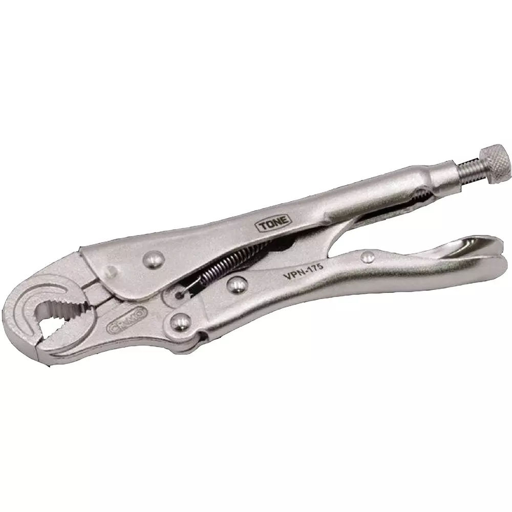 Buy tone-grip-pliers-nut-lock-tip-211center-1121-mm-width-across-flates-vpn-175 TONE Grip Pliers (Nut Lock) Tip: 2~11/Center: 11~21 mm Width Across Flates, VPN-175