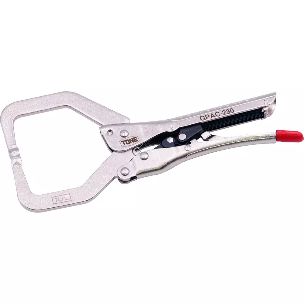 Buy tone-auto-grip-pliers-c-type-62-mm-maximum-jaw-opening-gpac-230 TONE Auto Grip Pliers (C Type) 62 mm Maximum Jaw Opening, GPAC-230