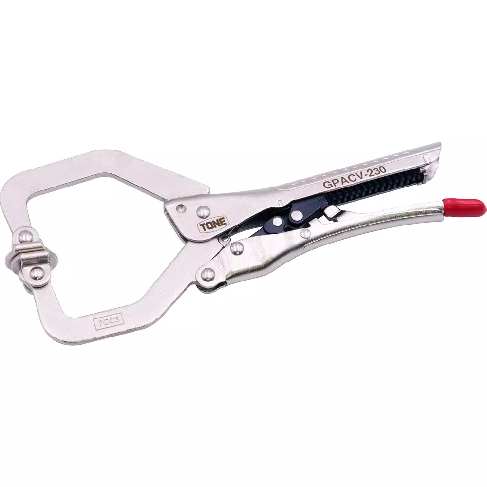 Buy tone-autogrip-pliers-c-type-swivel-62-mm-maximum-jaw-opening-gpacv-230 TONE Autogrip Pliers (C-Type Swivel) 62 mm Maximum Jaw Opening, GPACV-230