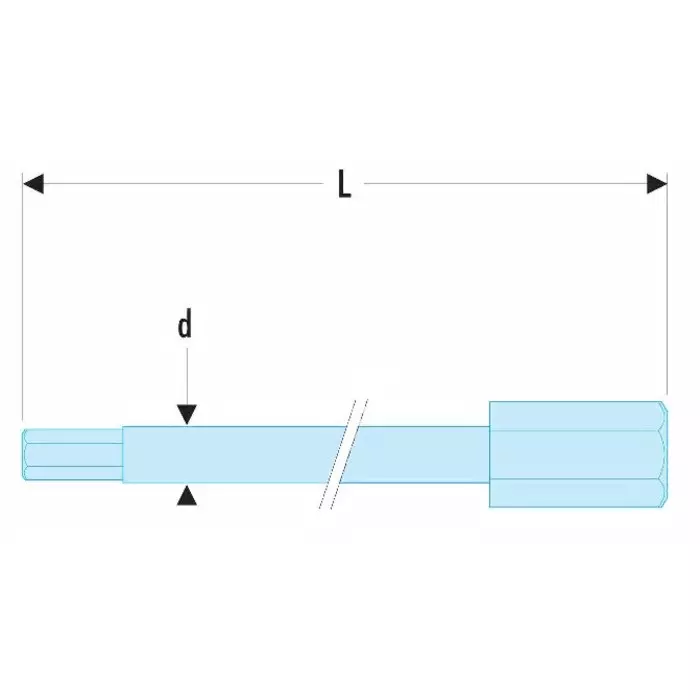 Best facom-hexagon-screwdriver-bit-4-mm-tip-eh204l Facom Hexagon Screwdriver Bit, 4 mm Tip, EH.204L