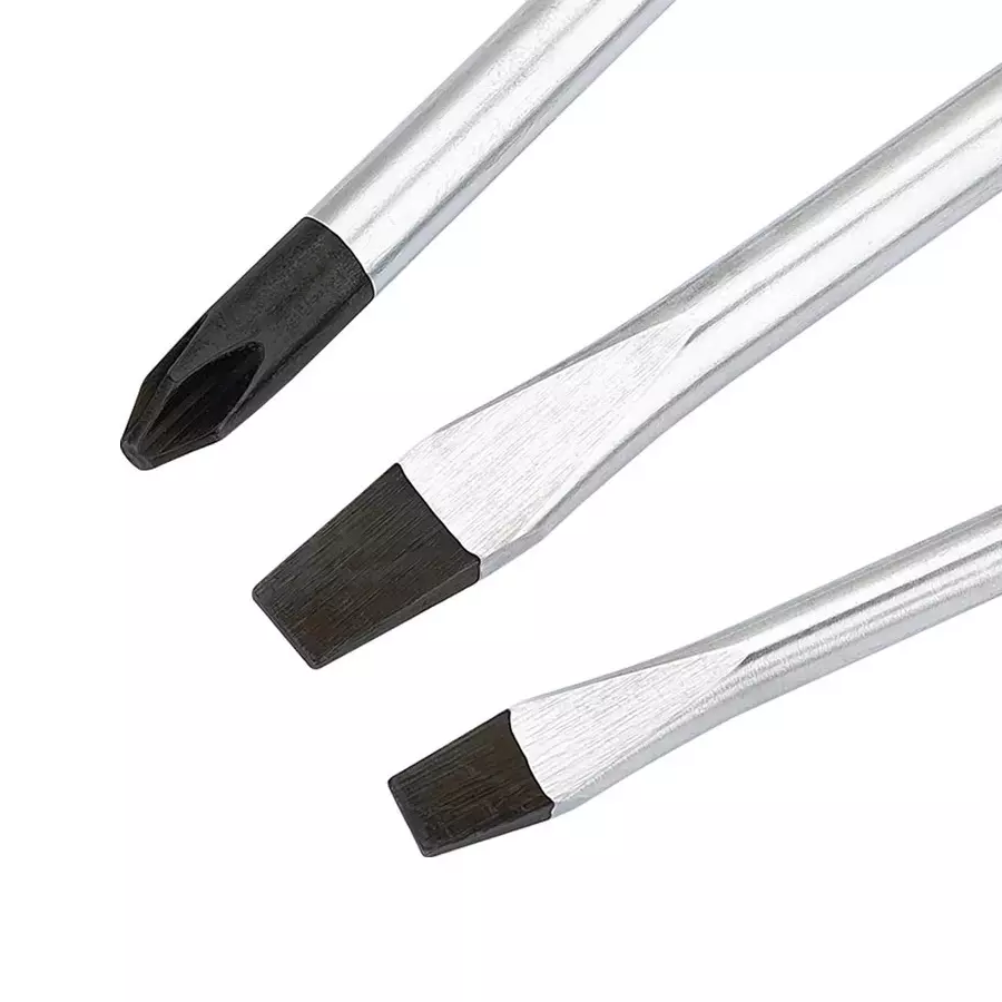 Order rock-force-screwdriver-set-crv-sl-6-8-ph-3-slotted-ph-sl-straight-handle-rf-2034l-set-of-3-pcs Rock Force Screwdriver Set CrV SL 6 & 8:, PH 3 Slotted PH, SL Straight Handle, RF-2034L (Set of 3 Pcs)