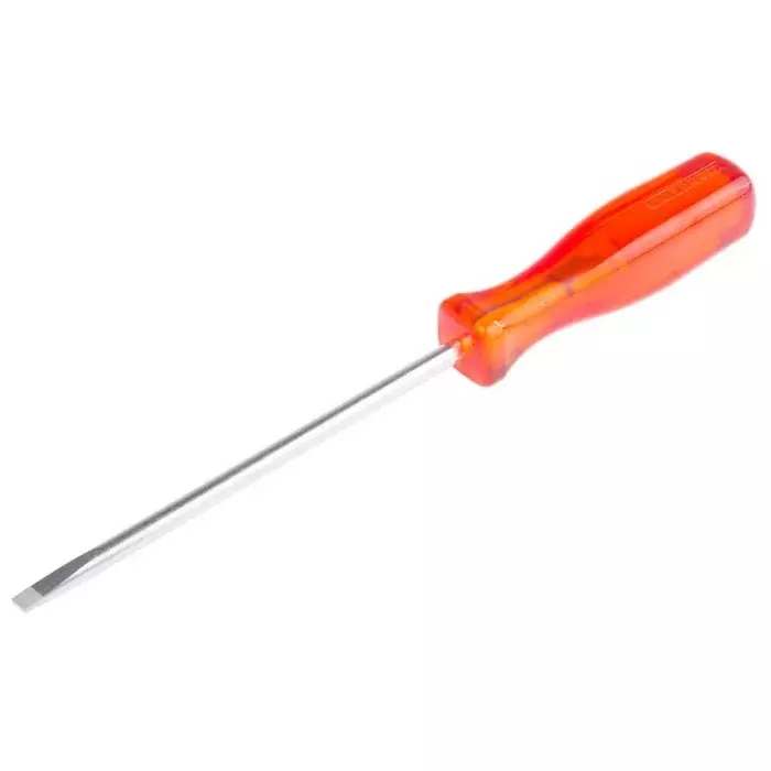 Facom Slotted Screwdriver, 6.5 x 1.2 mm Tip, 150 mm Blade, 260 mm Overall, AR.6.5X150 Facom Slotted Screwdriver, 6.5 x 1.2 mm Tip, 150 mm Blade, 260 mm Overall, AR.6.5X150