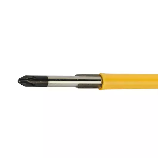 Best stanley-insulated-2-in-1-screwdriver-6x08-mm-66-447 STANLEY Insulated 2 In 1 Screwdriver Ph2 x Flat 6.0mm X 140mm, 66-447