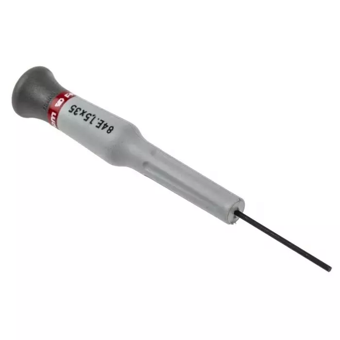 Product facom-hexagon-precision-screwdriver-15-mm-tip-35-mm-blade-117-mm-overall-84e15x35 Facom Hexagon Precision Screwdriver, 1,5 mm Tip, 35 mm Blade, 117 mm Overall, 84E.1.5X35