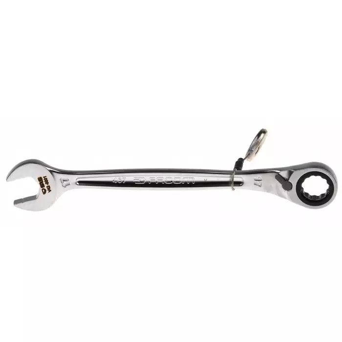Order facom-combination-ratchet-spanner-17mm-metric-height-safe-double-ended-225-mm-overall-46717sls Facom Combination Ratchet Spanner, 17mm, Metric, Height Safe, Double Ended, 225 mm Overall, 467.17SLS