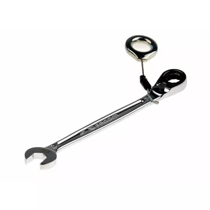 Facom Combination Ratchet Spanner, 10mm, Metric, Height Safe, Double Ended, 158 mm Overall, 467.10SLS Facom Combination Ratchet Spanner, 10mm, Metric, Height Safe, Double Ended, 158 mm Overall, 467.10SLS