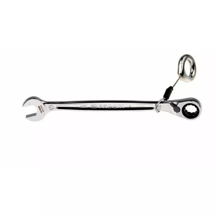 Product facom-combination-ratchet-spanner-10mm-metric-height-safe-double-ended-158-mm-overall-46710sls Facom Combination Ratchet Spanner, 10mm, Metric, Height Safe, Double Ended, 158 mm Overall, 467.10SLS