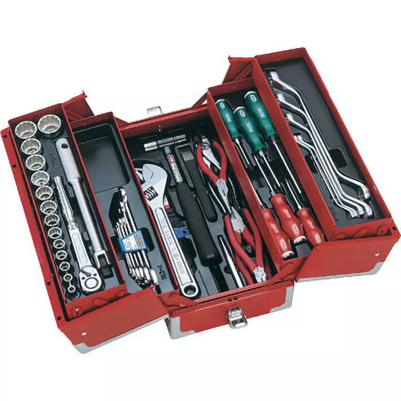 Buy tone-tool-set-tss4331-127-mm-square-drive-tss4331sv-set-of-53-pcs TONE Tool Set Tss4331 12.7 mm Square Drive, TSS4331SV (Set of 53 Pcs)