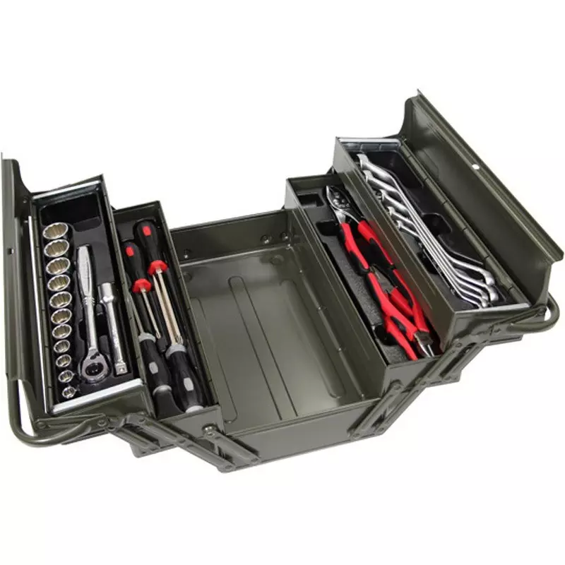 TONE Tool Set Metal Black 12.7 mm Drive 220x410x220 mm, TSS4110D (28 Pcs Set) TONE Tool Set Metal Black 12.7 mm Drive 220x410x220 mm, TSS4110D (28 Pcs Set)