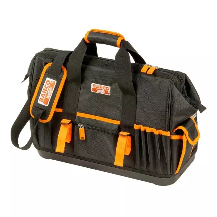 Bahco Polyester Hard Bottom Bag with Shoulder Strap 470 mm x 230 mm x 370 mm, 4750FB2-19A Bahco Polyester Hard Bottom Bag with Shoulder Strap 470 mm x 230 mm x 370 mm, 4750FB2-19A