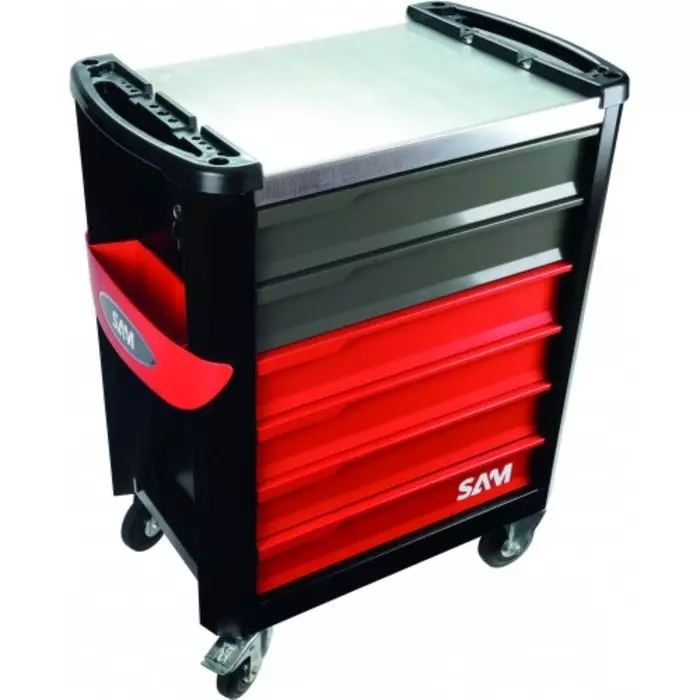 Sam Wheeled Tool Trolley 6 Drawer ABS Trolley, CPP-200SV Sam Wheeled Tool Trolley 6 Drawer ABS Trolley, CPP-200SV