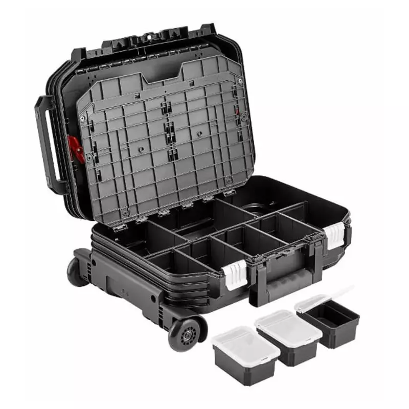 Product facom-waterproof-metal-transit-case-with-wheels-540-x-435-x-400mm-bvr30pb Facom Waterproof Metal Transit Case With Wheels, 540 x 435 x 400mm, BV.R30PB