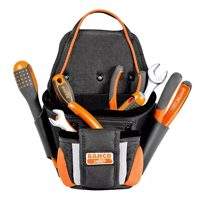 Buy bahco-polyester-2-pocket-tool-belt-pouch-4750-2pp-1 Bahco Polyester 2 Pocket Tool Belt Pouch, 4750-2PP-1