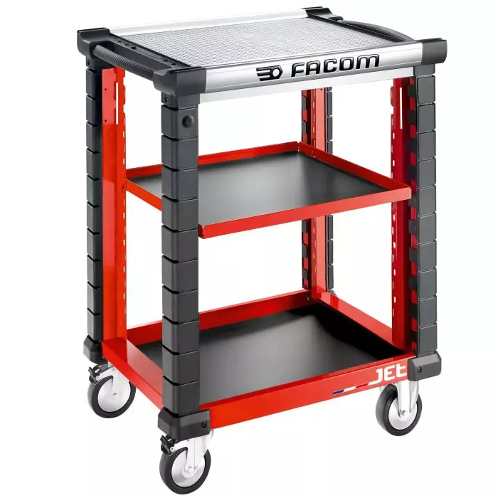 Facom Aluminium Wheeled Tool Trolley, JET.UC3SM3A Facom Aluminium Wheeled Tool Trolley, JET.UC3SM3A