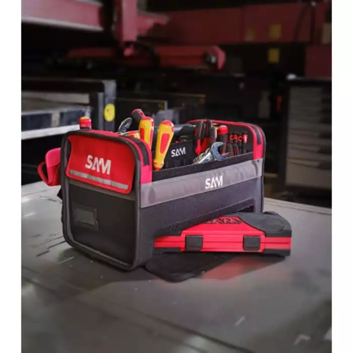 Buy bag-1n-sam-sam-1200-denier-fabric-tool-bag-266-6917-rs Sam Tool Box 1200 Denier Fabric Bag, BAG-1N