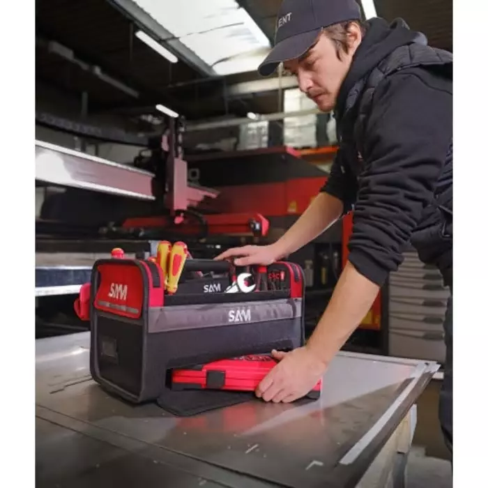 Best bag-1n-sam-sam-1200-denier-fabric-tool-bag-266-6917-rs Sam Tool Box 1200 Denier Fabric Bag, BAG-1N