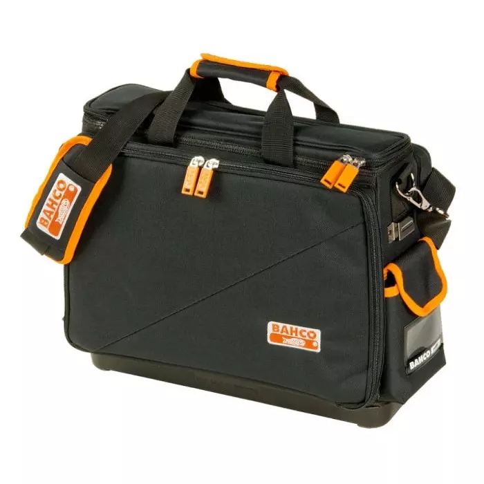 Bahco Polyester Hard Bottom Bag with Shoulder Strap 430 mm x 150 mm x 350 mm, 4750FB4-18 Bahco Polyester Hard Bottom Bag with Shoulder Strap 430 mm x 150 mm x 350 mm, 4750FB4-18