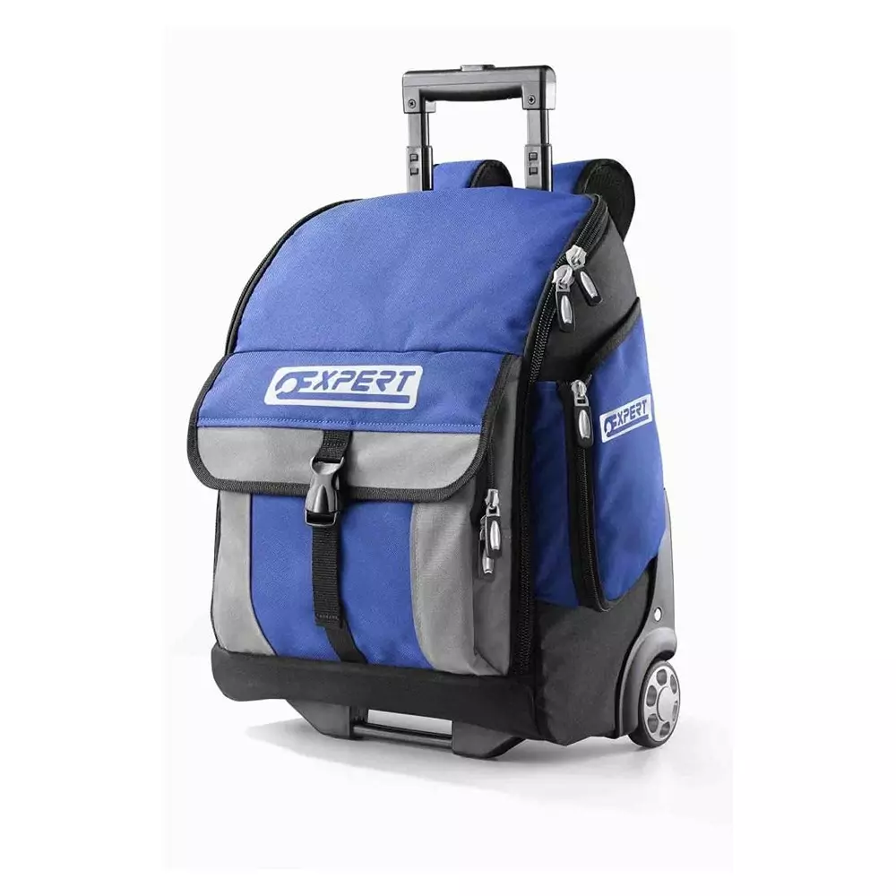 Facom Fabric Wheeled Bag with Shoulder Strap 338mm x 218mm x 470mm, E010602 Facom Fabric Wheeled Bag with Shoulder Strap 338mm x 218mm x 470mm, E010602