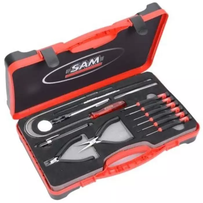 Sam Precision Tool Kit 13 Piece with Box, 276-J13 Sam Precision Tool Kit 13 Piece with Box, 276-J13