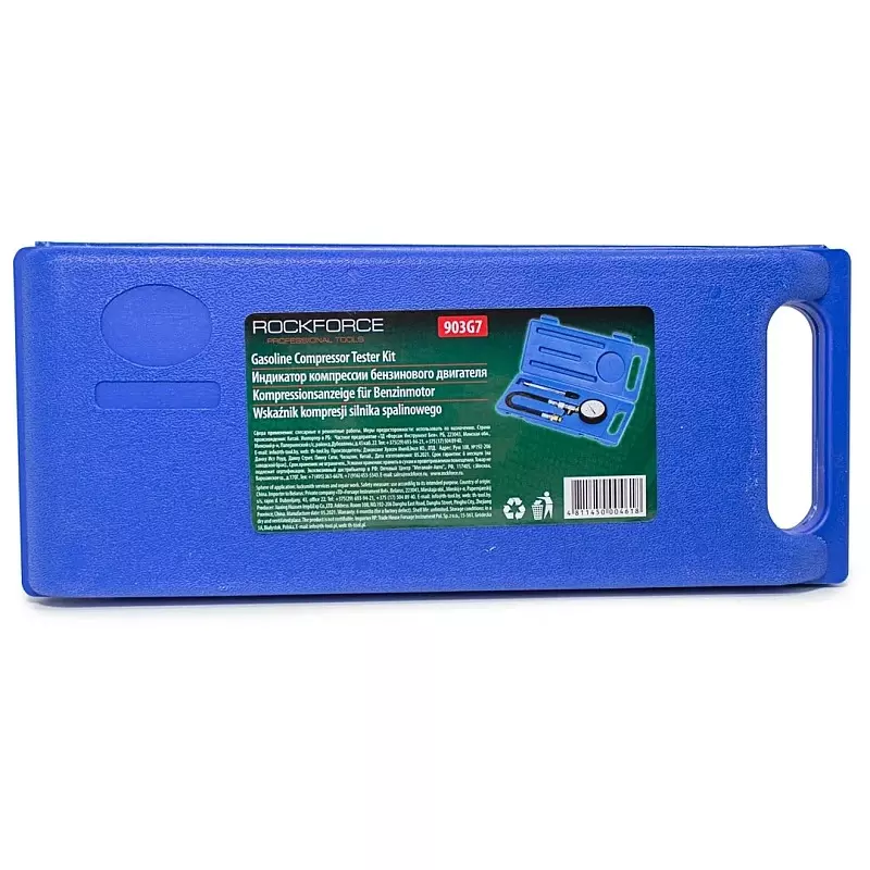 Best rock-force-gasoline-engine-compression-tester-with-adapter-m14x125-m18x15-pointer-type-0-300-psi-rf-903g7 Rock Force Gasoline Engine Compression Tester with Adapter M14x1.25; M18x1.5 Pointer Type 0-300 PSI, RF-903G7