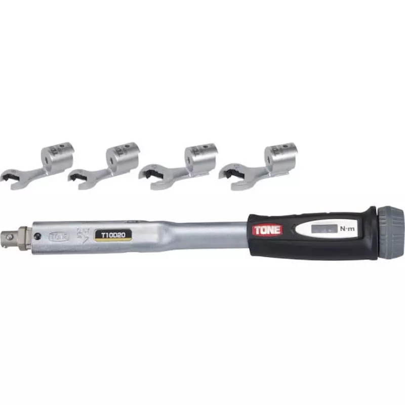 Buy tone-interchangeable-torque-wrench-quick-spanner-head-set-4-20-nm-range-10-mm-drive-t10d20rsq40calibrated-english-certificate TONE Interchangeable Torque Wrench Quick Spanner Head Set 4-20 Nm Range 10 mm Drive, T10D20RSQ40(Calibrated – English Certificate)