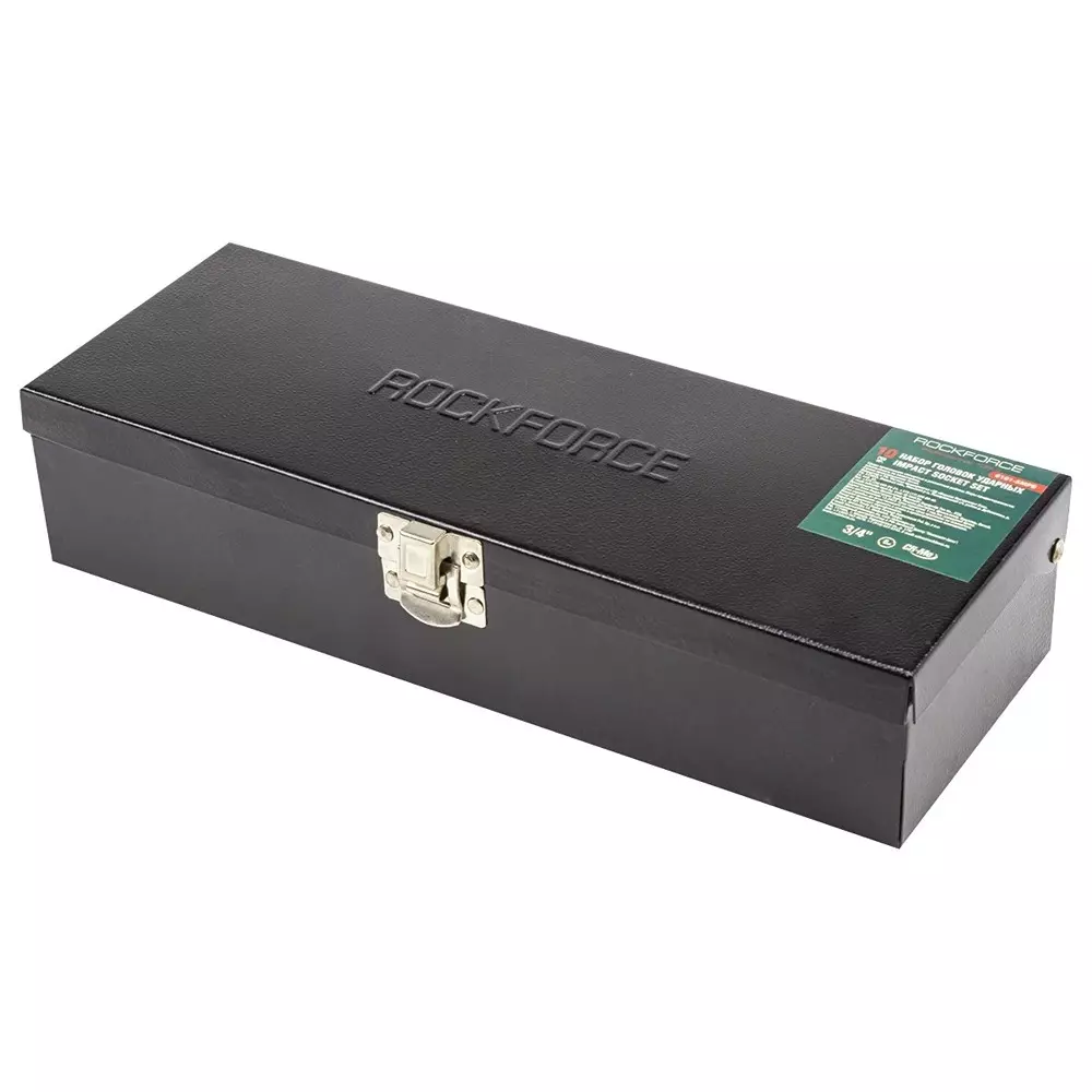 Order rock-force-hexagon-impact-socket-set-17--46-mm-head-range-1905-mm-34-inch-rf-6101-5mpb-set-of-10-pcs Rock Force Hexagon Impact Socket Set 17 - 46 mm Head range 19.05 mm (3/4 inch), RF-6101-5MPB (Set of 10 Pcs)