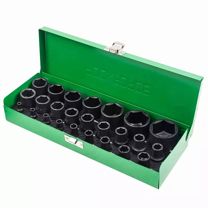 Buy rock-force-percussion-socket-set-4--32-mm-head-range-635-127-mm-14-12-inch-rf-50121k-pack-of-25-pcs Rock Force Percussion Socket Set 4 - 32 mm Head range 6.35 & 12.7 mm (1/4 & 1/2 inch), RF-50121K (Pack of 25 Pcs)