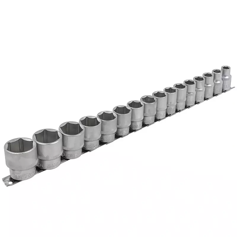 Buy rock-force-socket-heads-10--32-mm-head-range-127-mm-12-inch-rf-4161-5-set-of-16-pcs Rock Force Socket Heads 10 - 32 mm Head range 12.7 mm (1/2 inch), RF-4161-5 (Set of 16 Pcs)