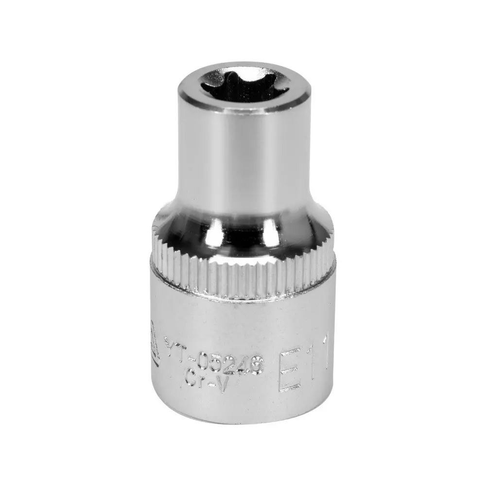 Yato 1/2 inch (12.7 mm)Torx Socket, YT-05246 Yato 1/2 inch (12.7 mm)Torx Socket, YT-05246