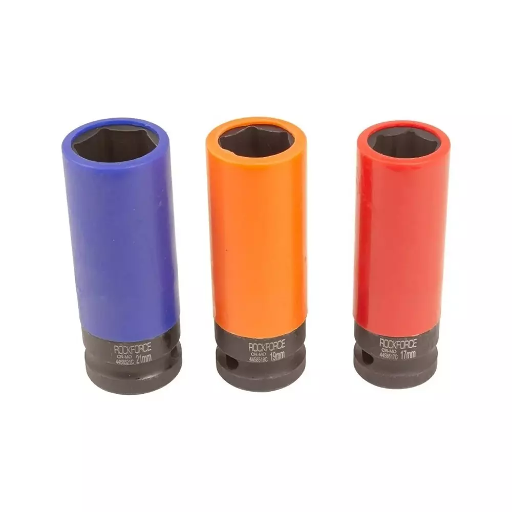 Buy rock-force-thin-walled-hex-impact-socket-set-17-19-21-mm-head-range-127-mm-12-inch-rf-4032c-set-of-3-pcs Rock Force Thin-Walled Hex Impact Socket Set 17, 19 & 21 mm Head range 12.7 mm (1/2 inch), RF-4032C (Set of 3 Pcs)