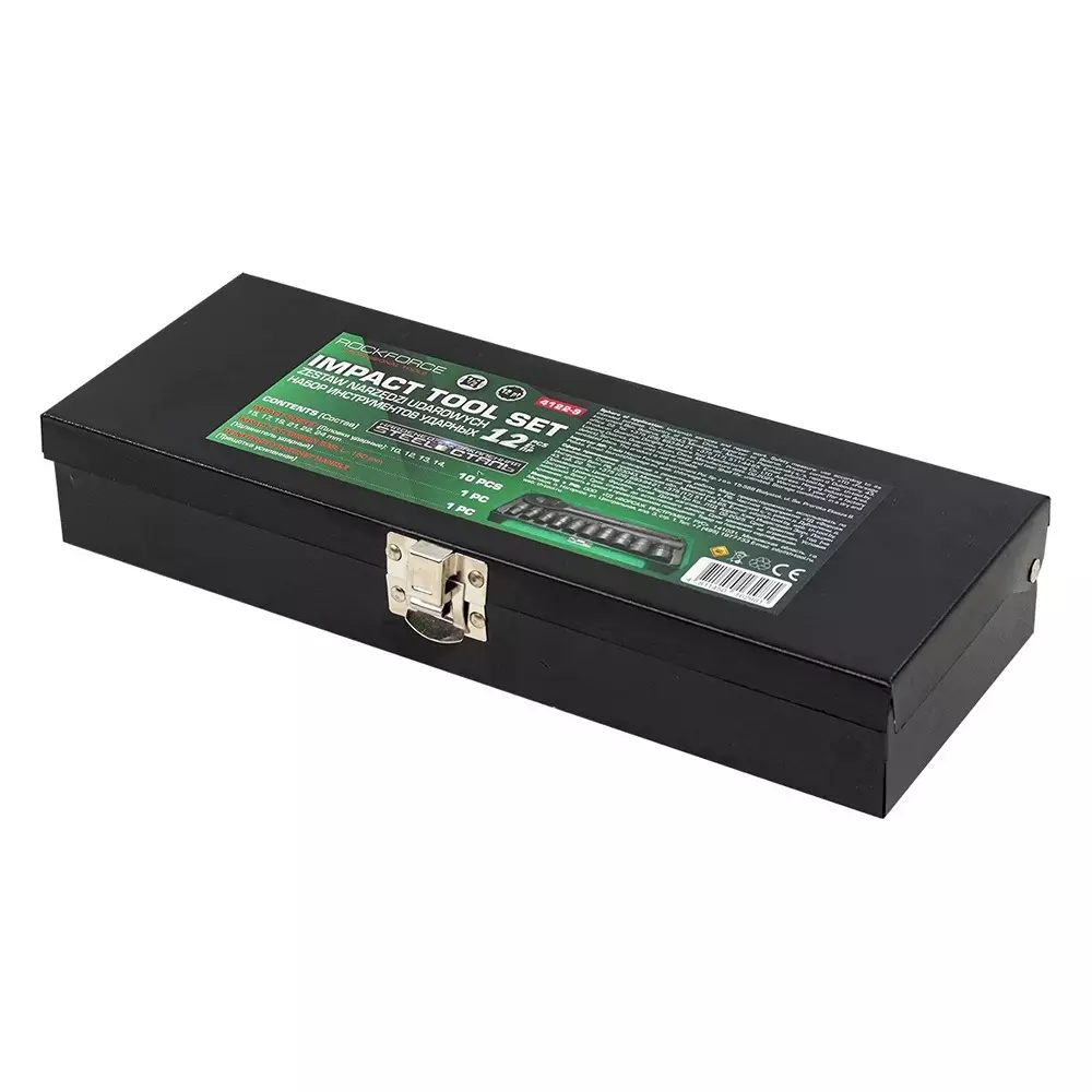 Image rock-force-percussion-instrument-set-10--24-mm-head-range-127-mm-12-inch-rf-4122-9-pack-of-12-pcs Rock Force Percussion Instrument Set 10 - 24 mm Head Range 12.7 mm (1/2 inch), RF-4122-9 (Pack of 12 Pcs)