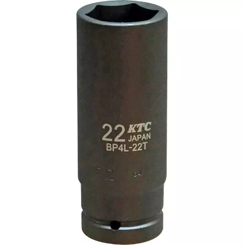 Ktc Impact Wrench Socket with Pin and Ring 12.7 mm Sq. Drive, BP4L-22TP Ktc Impact Wrench Socket with Pin and Ring 12.7 mm Sq. Drive, BP4L-22TP