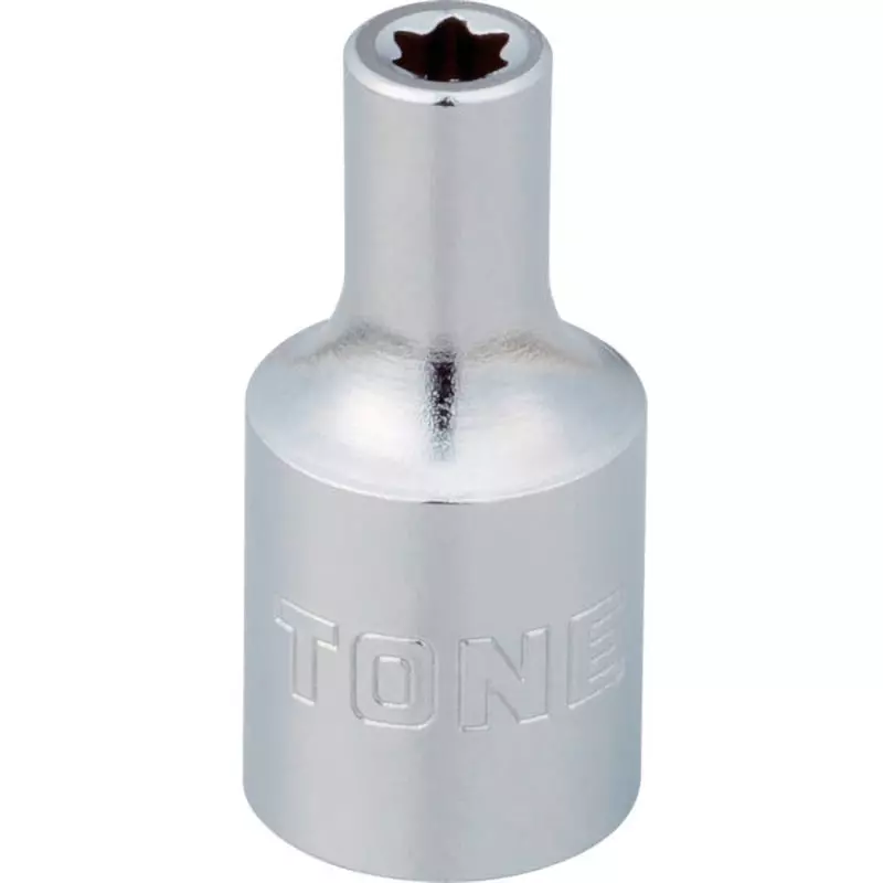 Buy tone-e-type-torx-socket-635-mm-2tx-e05 TONE E Type Torx Socket 6.35 mm, 2TX-E05