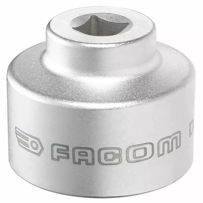 Facom 3/8 inch Drive 24mm Oil Filter Socket, 6 point, D.163-24 Facom 3/8 inch Drive 24mm Oil Filter Socket, 6 point, D.163-24